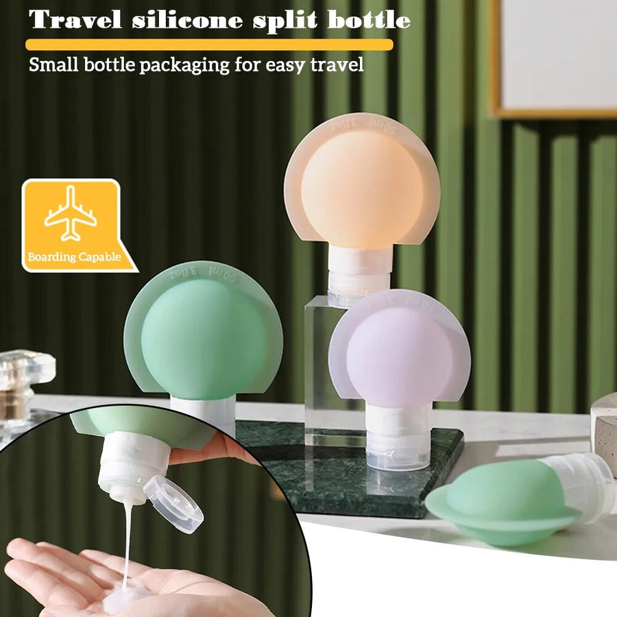 Leakproof Silicone Squeeze Bottle Travel Liquid Dispenser - Image 1