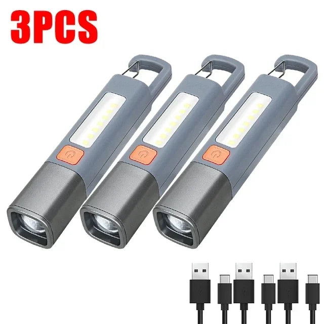 Ultra-Bright Long Shot USB Rechargeable Flashlight - Image 8