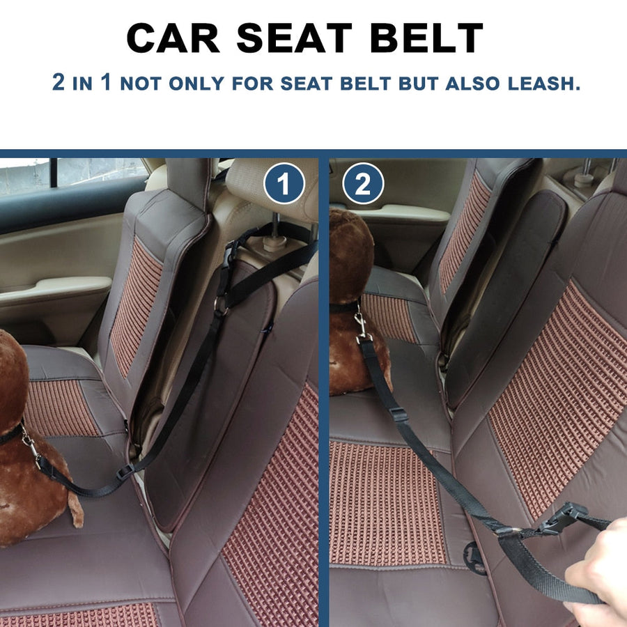 Adjustable Secure Pet Car Seat Belt - Image 3