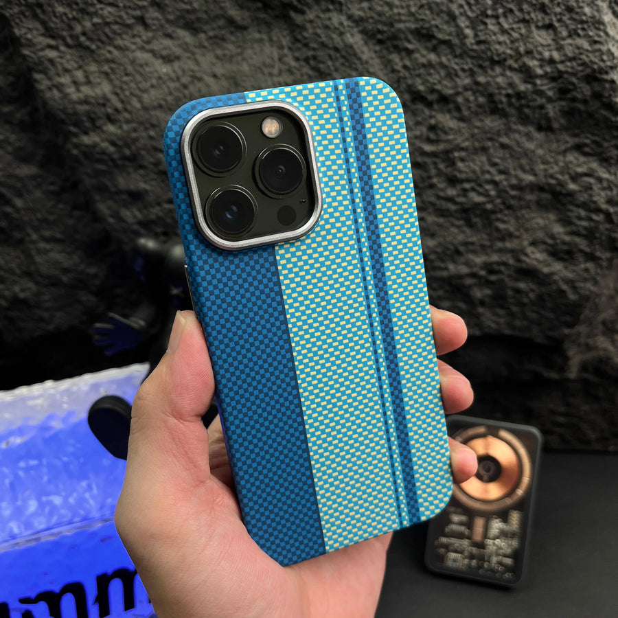 Carbon Weave Sleek Texture iPhone Case - Image 6