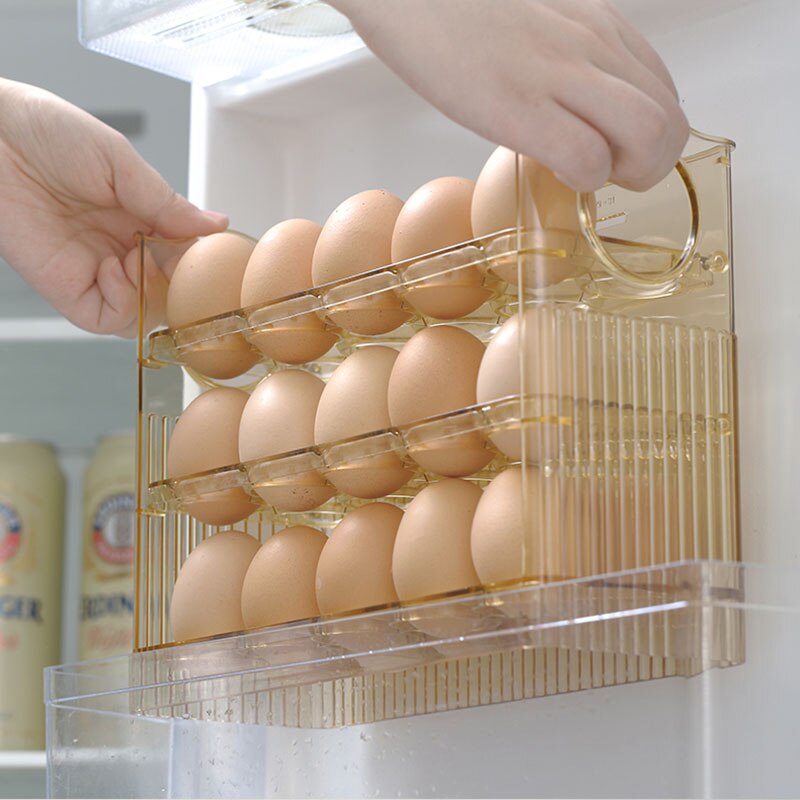 Automatic Flip Egg Storage Rack - Image 3