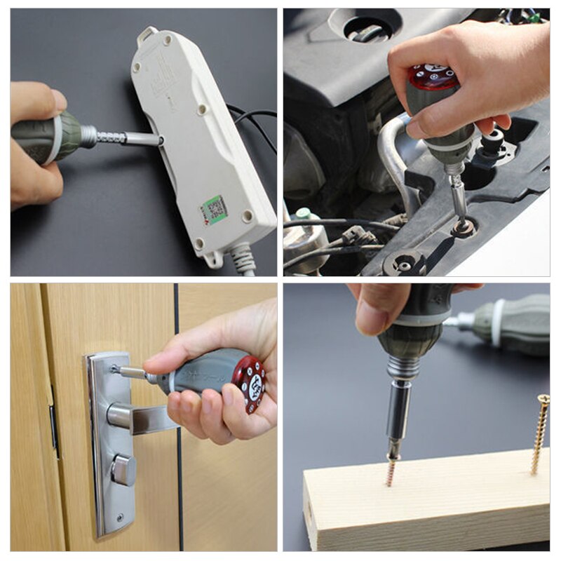 Telescopic Portable Magnetic Fix Flex Screwdriver Set - Image 5