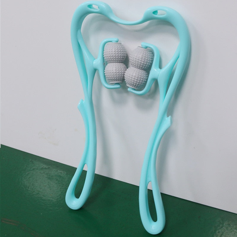 Adjustable Six-Wheel Neck Therapy Massager Roller - Image 3