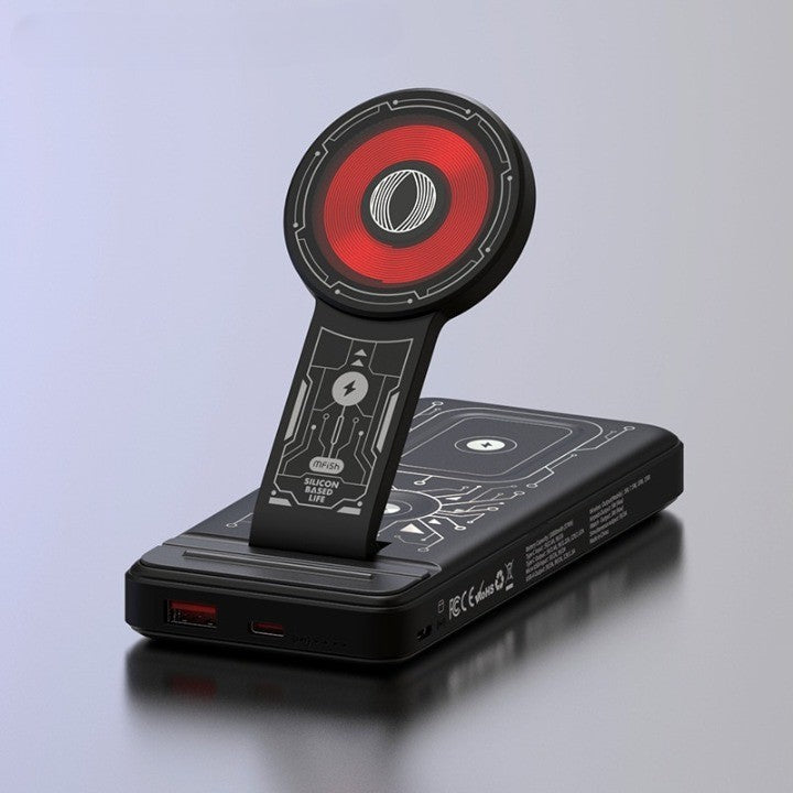 5in1 Magic Eye Wireless Fast Charging Dock Station - Image 1