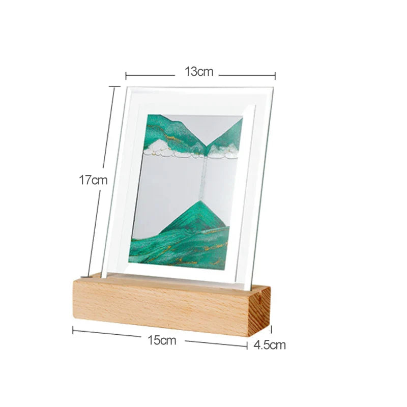 Sand Art LED Quicksand Artistic Table Lamp - Image 5