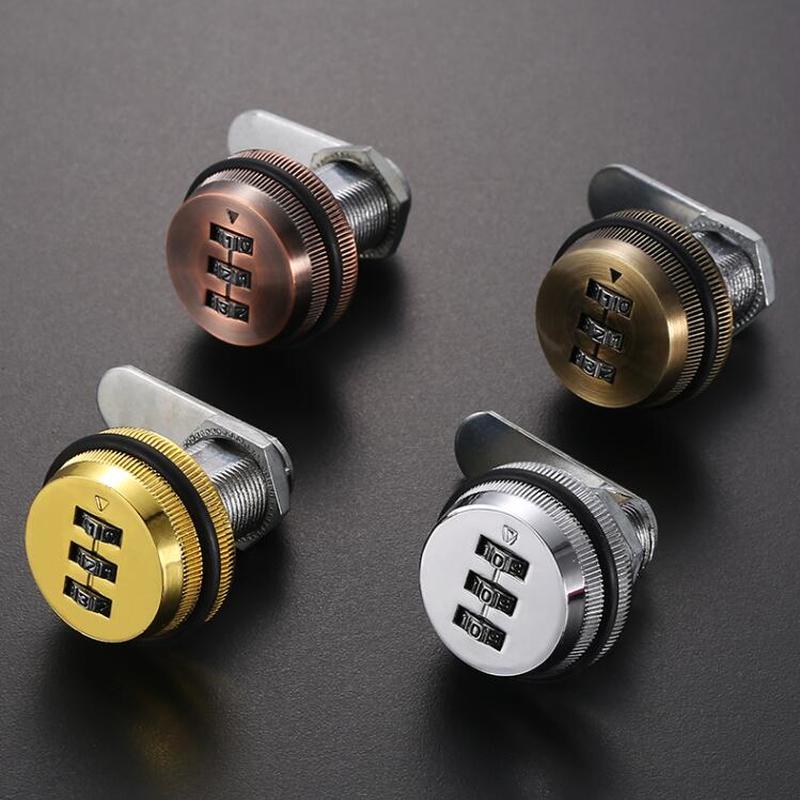 3-Digit Mechanical Password Cabinet Lock - Image 2