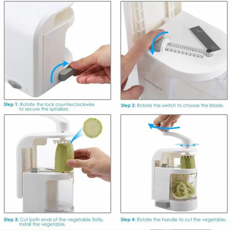 Multifunctional Green Gourmet Kitchen All-in-One Slicer - Image 2