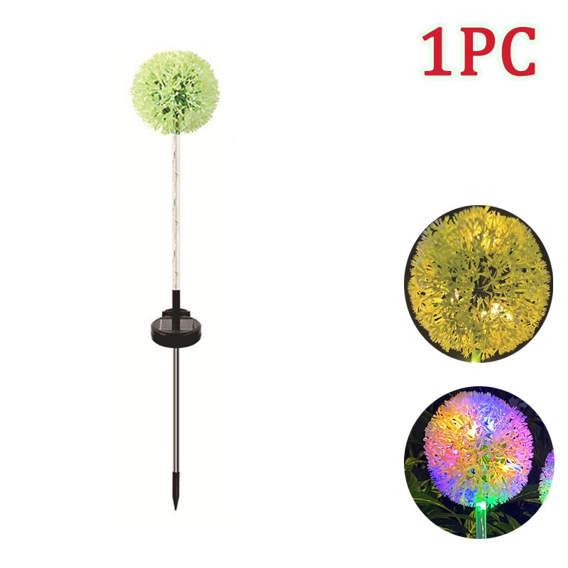 Garden Glow Solar-Powered Dandelion Lights - Image 9