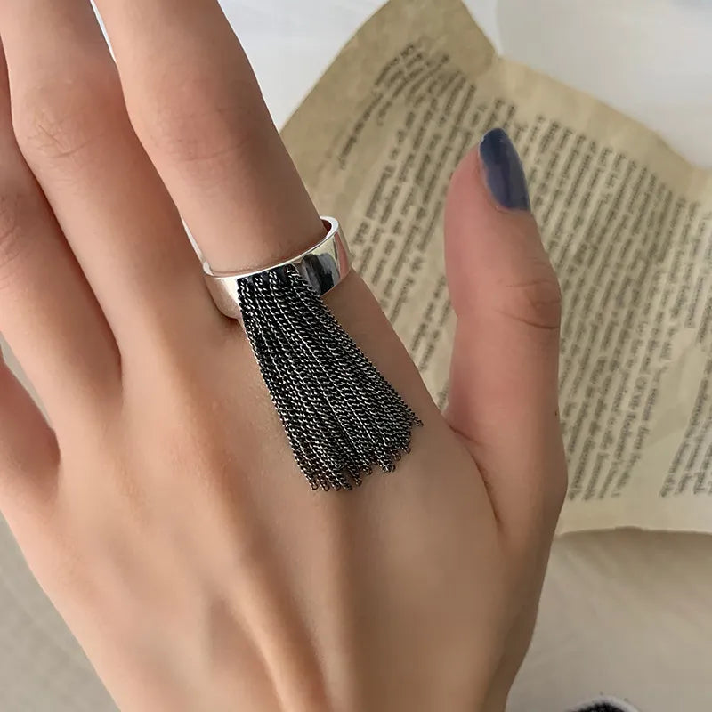 Vintage Geometric Multilayer Ring - Image 0