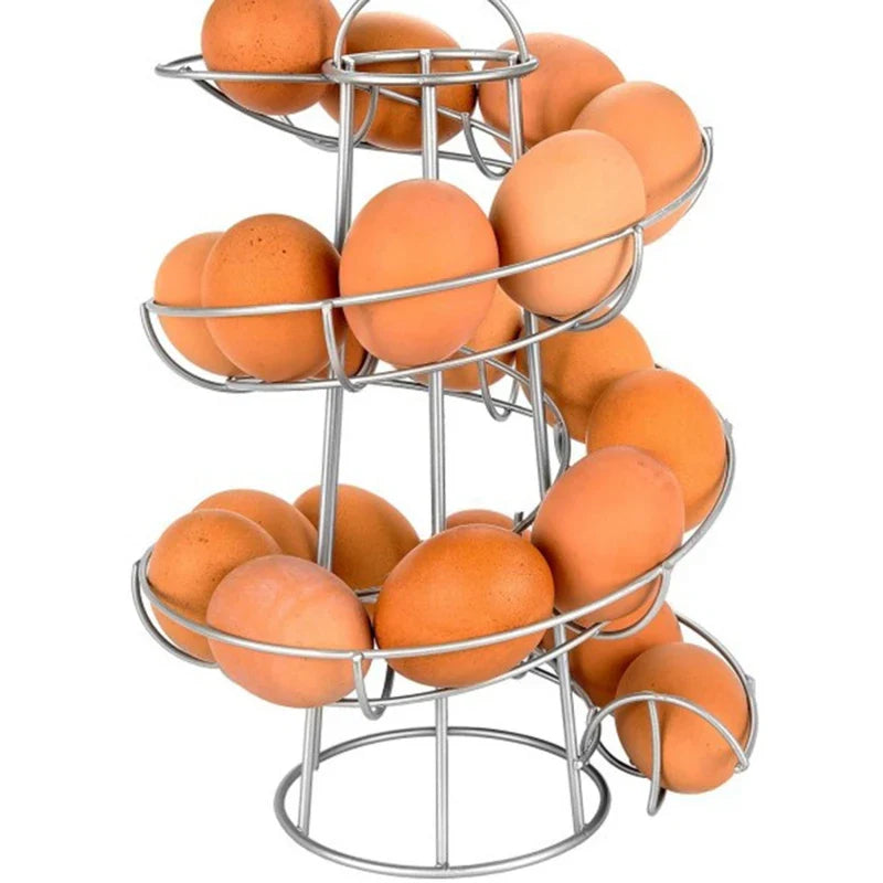 Spiral Rolling Egg Dispenser Rack - Image 7