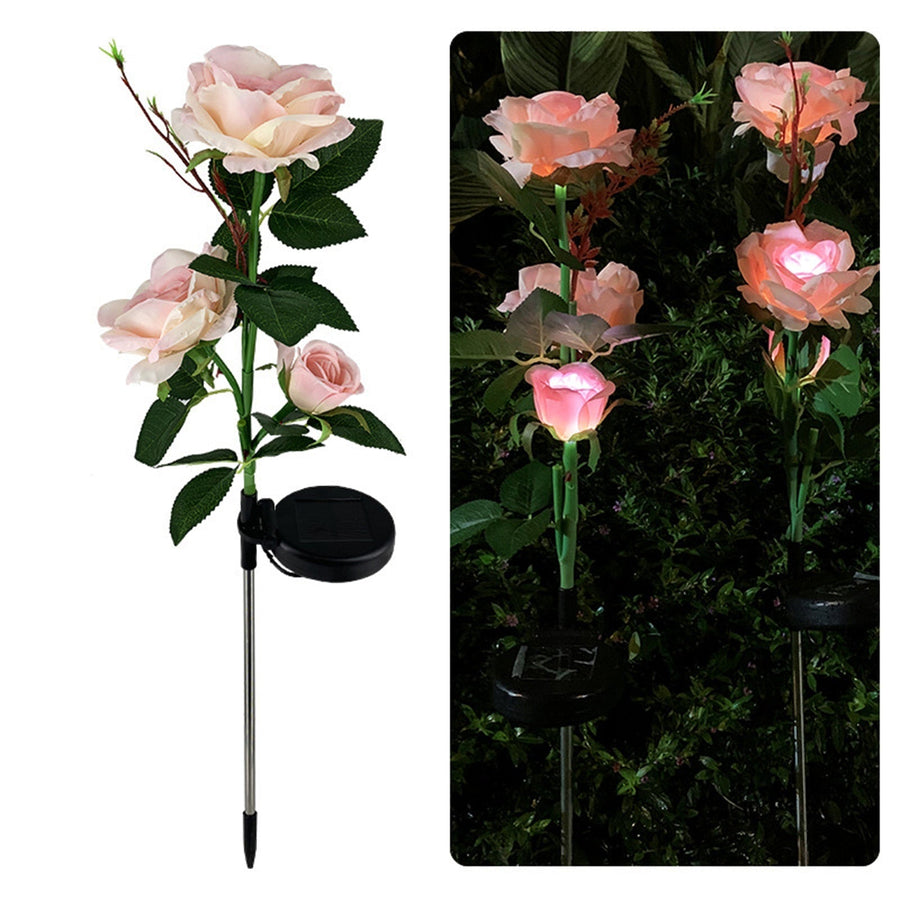 LED Solar Rose Decorative Light - Image 7