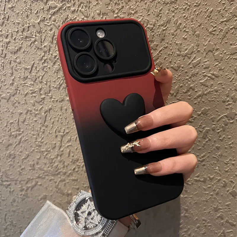 3D Cute Heart Phone Case - Image 5