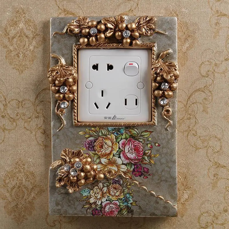 Vintage Flora Butterfly Outlet Organizer - Image 0