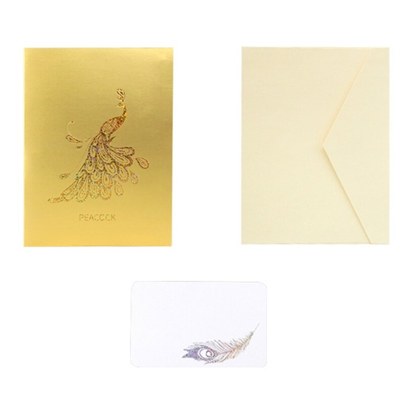 3D Shining Peacock Decorative Card - Image 4
