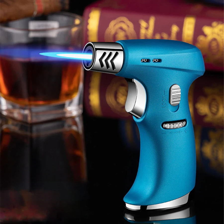 Portable Butane Torch Jet Flame Windproof Lighter - Image 8