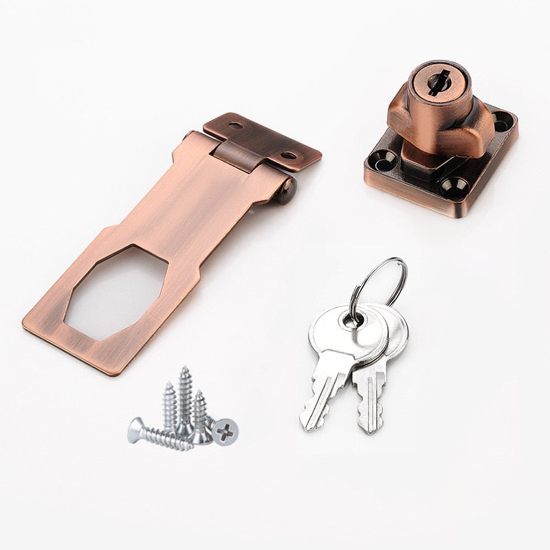Cabinet Secure Stainless Steel Heavy Duty Drawer Lock - Image 4