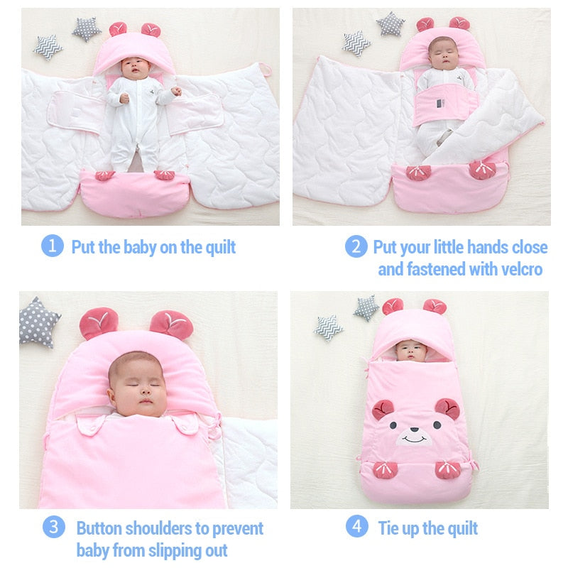Bedtime Bear Multifunctional Sleeping Bag - Image 3