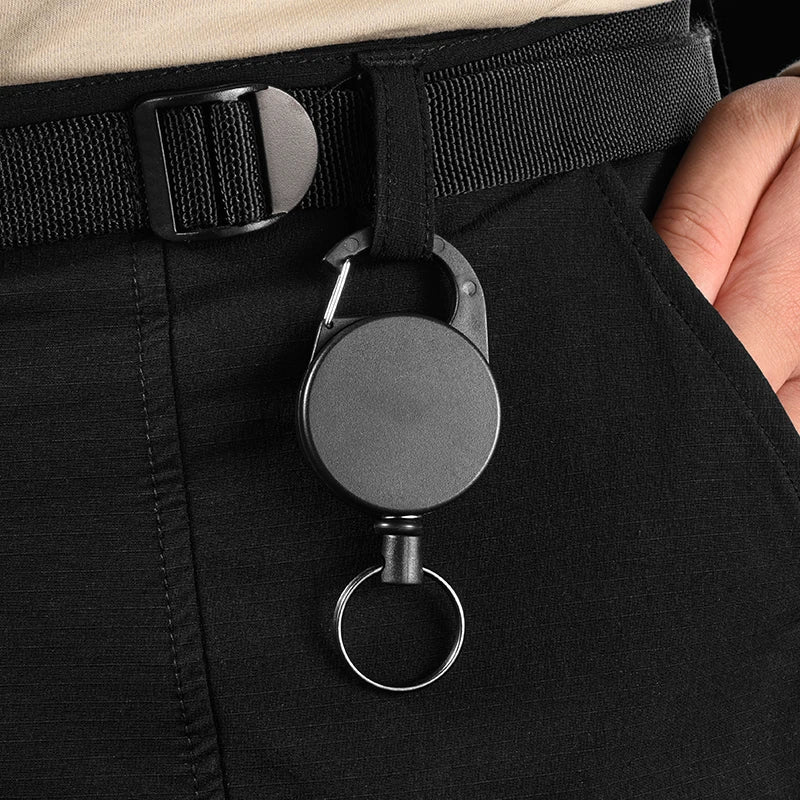 Multipurpose Retractable Keychain Holder - Image 1