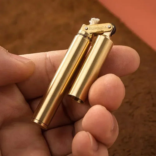 Mini Nunchaku Retro Windproof Kerosene Flame Lighter - Image 0
