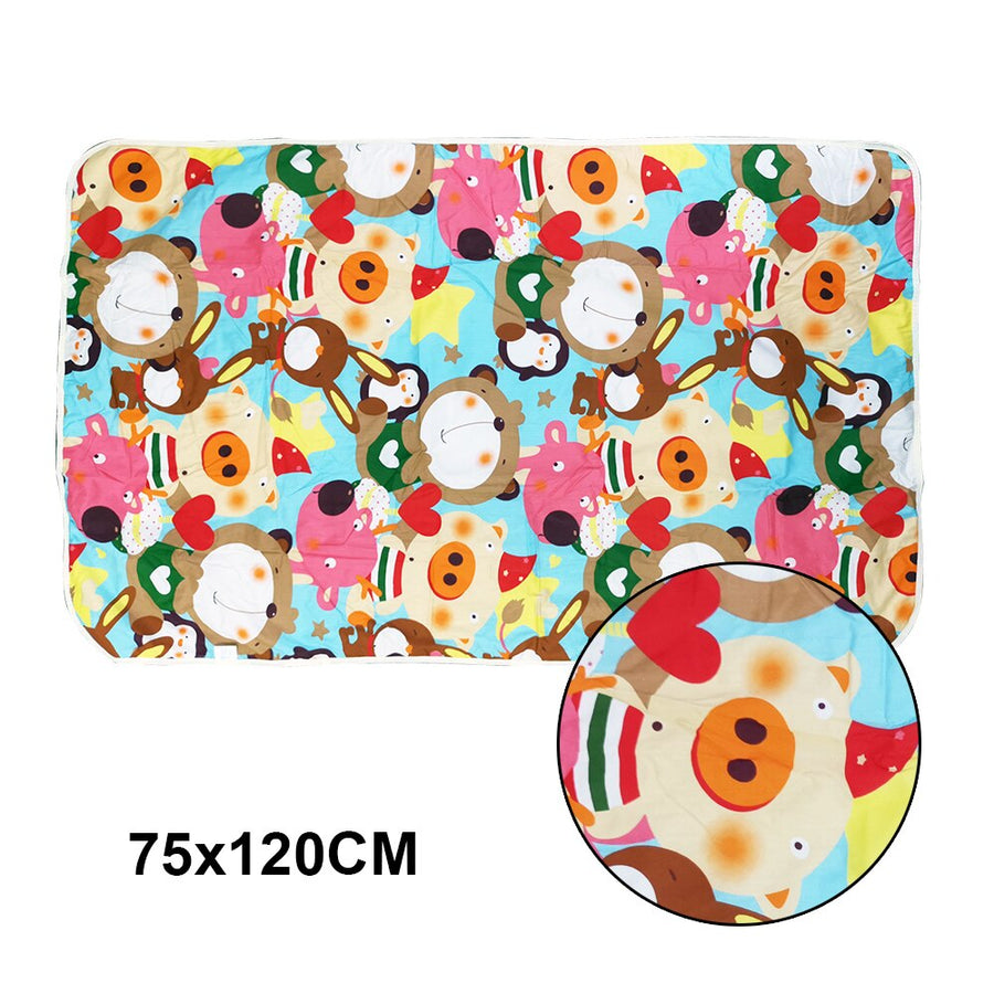 Cartoon Waterproof Reusable Changing Mat - Image 19