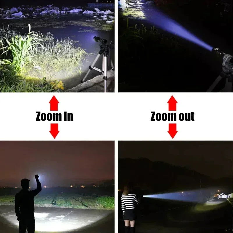 Mini Tactical Camping Rechargeable Flashlight - Image 1