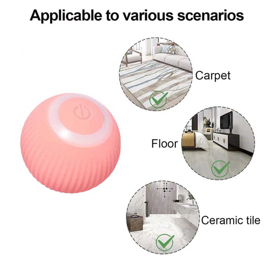 Playful Pet Self-Moving Smart Ball - Image 3