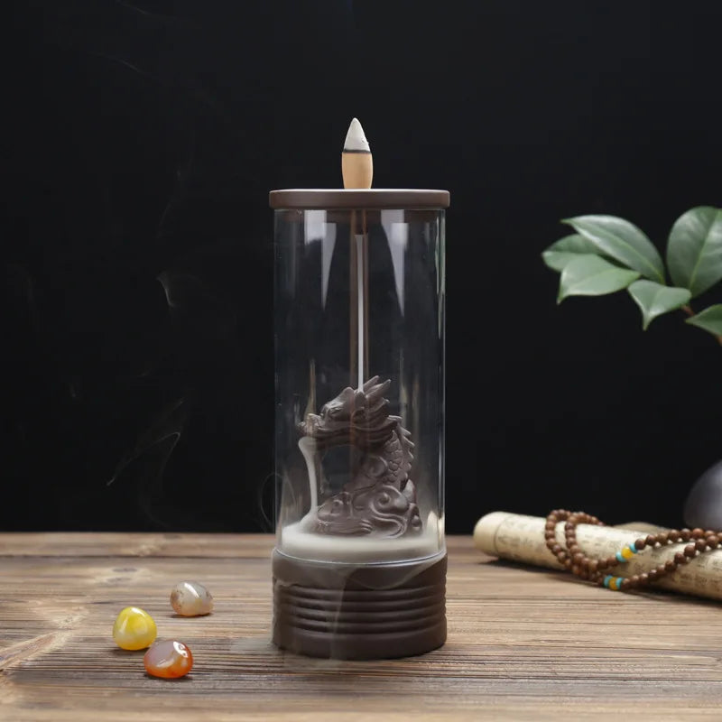 Zen Serenity Smoke Meditation Waterfall Burner - Image 5