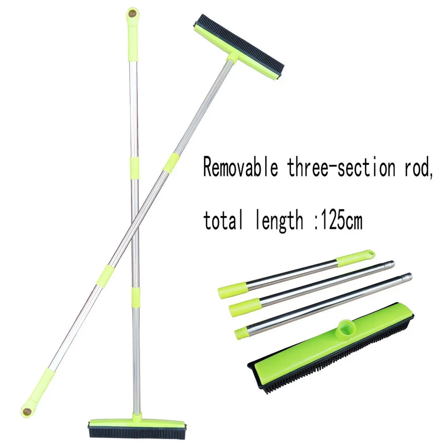 Hair Catcher Telescopic Pet Carpet Sweeping Broom - Image 5