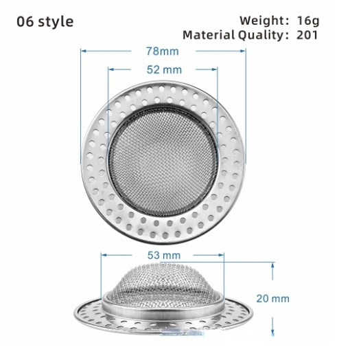 Stainless Steel Sink Drain Catch All Strainer - Image 9