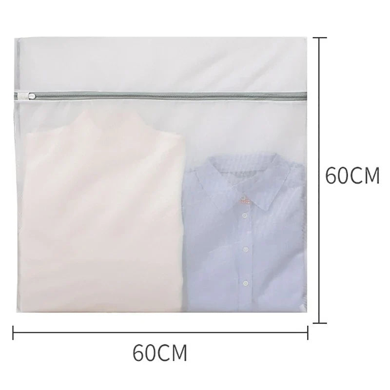 Ultra-Durable White Mesh Shoe Socks Laundry Bag - Image 11