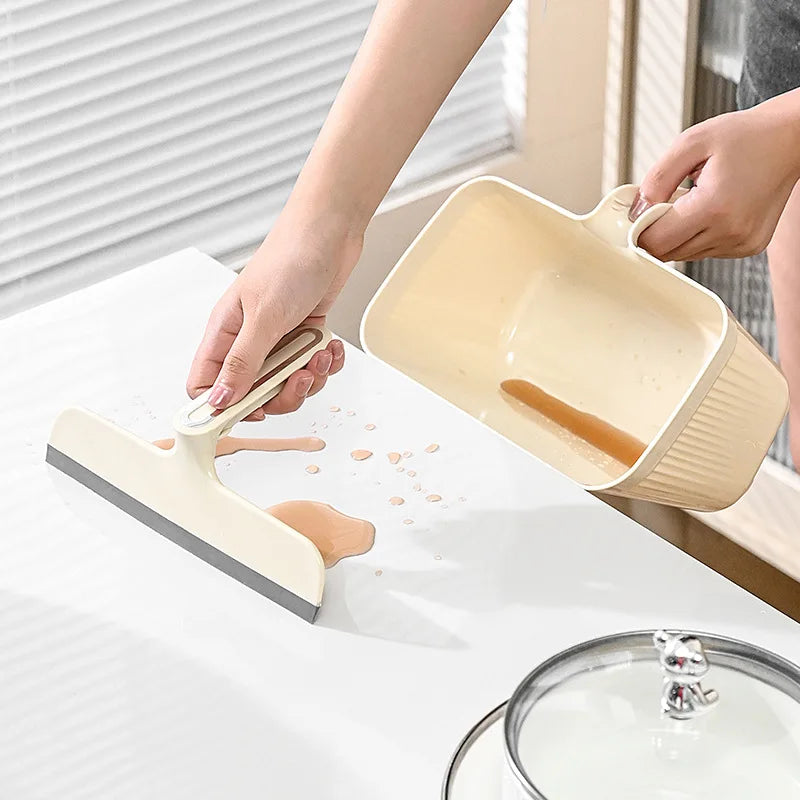 2in1 Waste Disposer Scraper Trash Can - Image 3
