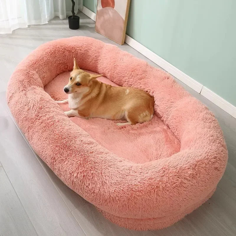 Oversized Ultra Plush Cozy Nest Floor Bed - Image 2