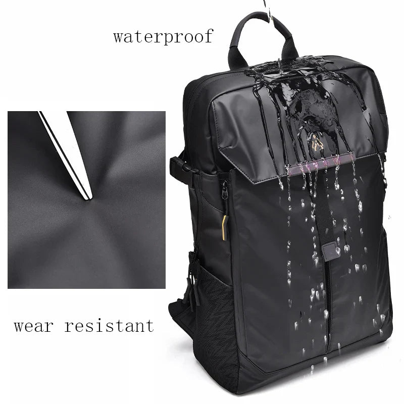 Multi-Compartment Urban Life Travel Backpack - Image 3