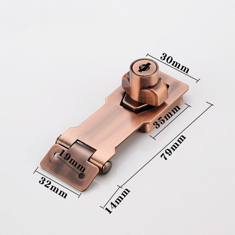 Cabinet Secure Stainless Steel Heavy Duty Drawer Lock - Image 12