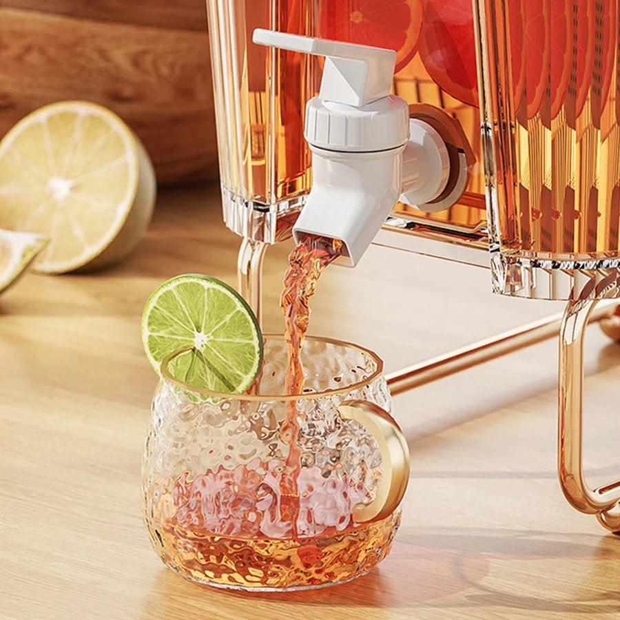 Built-in Spigot Portable Family-Sized Cold Beverage Dispenser - Image 3