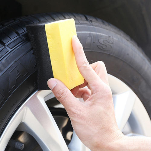 Car Strong Tire Waxing Sponge - Image 0