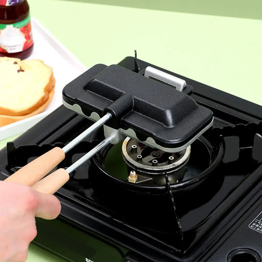 Double-Sided Quick Snack Non-Stick Sandwich Maker - Image 1
