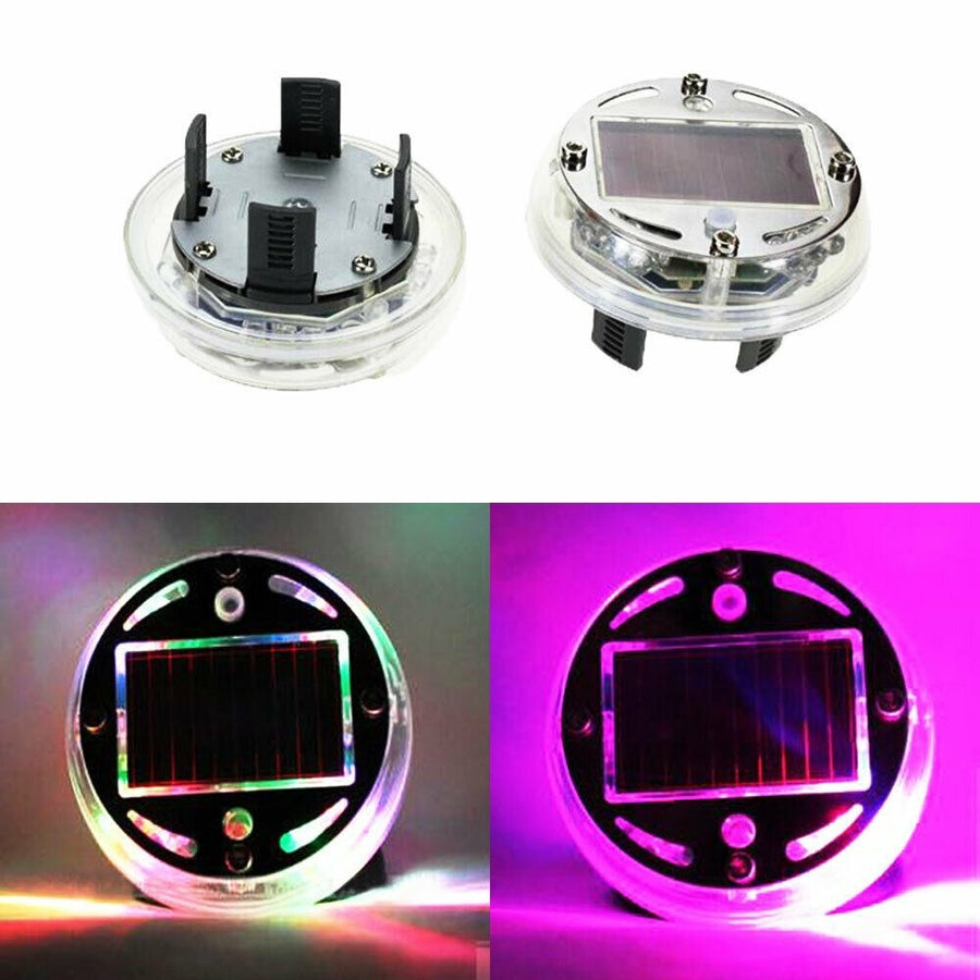 Solar Energy Colorful LED Tire Cap Light - Image 8