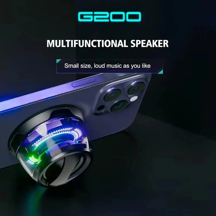 Magnetic Sound Box RGB Portable Bluetooth Speaker - Image 2