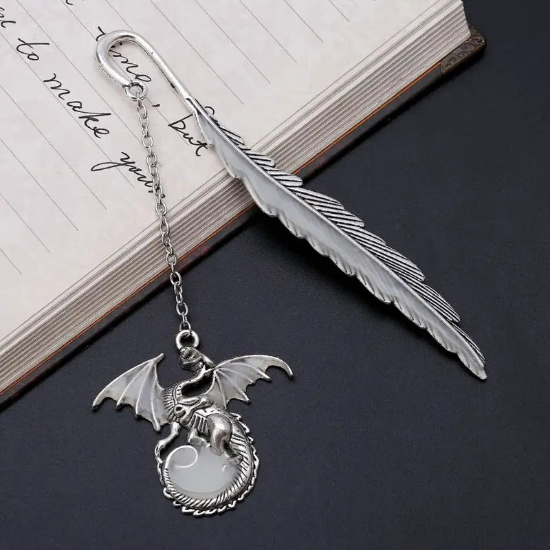 Dragon Glow In The Dark Luminous Bookmark - Image 2