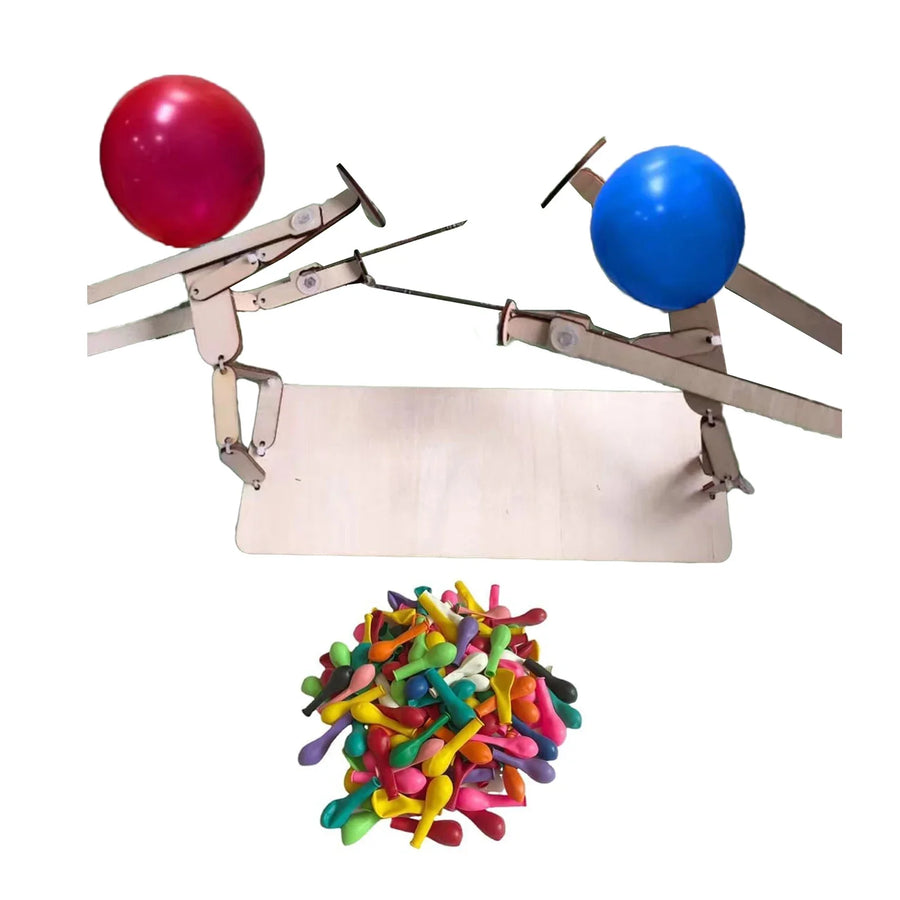 DIY Wooden Bots Battle Game Toy - Image 3