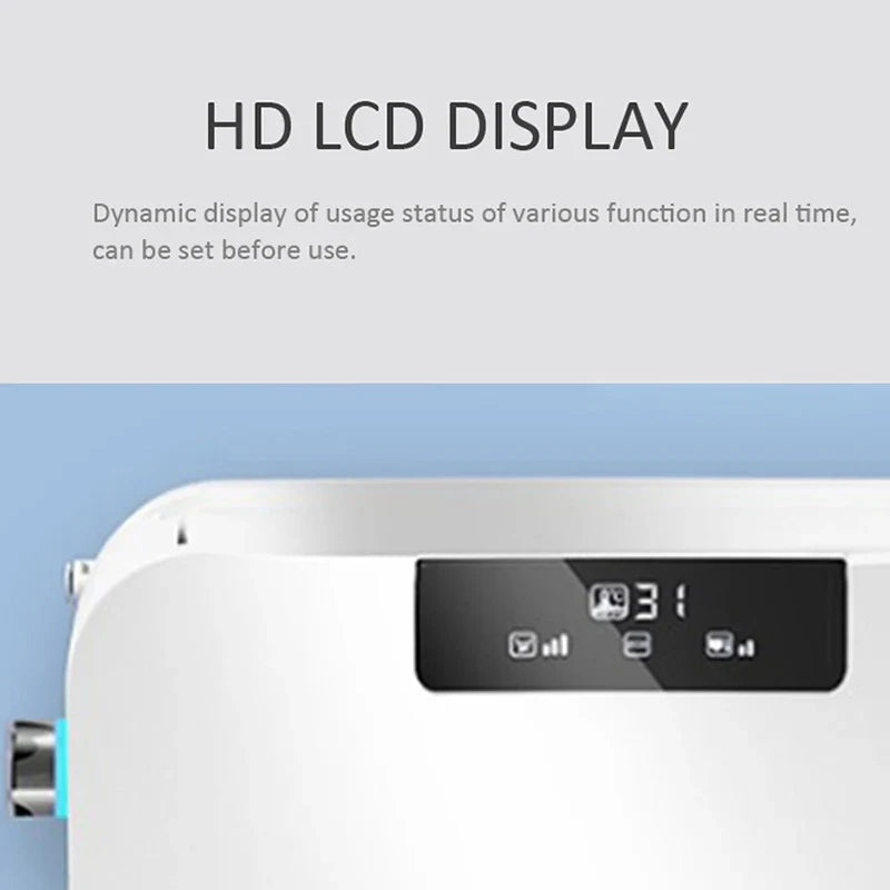 Heated Smart U-Shape Electric Bidet Cover Toilet Seat - Image 2