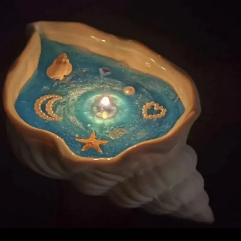 Handmade Sea Shell Starfish Aromatherapy Candle - Image 8