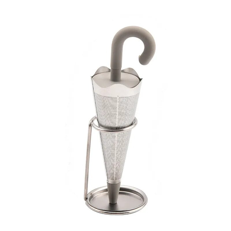 Umbrella Stainless Steel Tea Infuser - Image 7