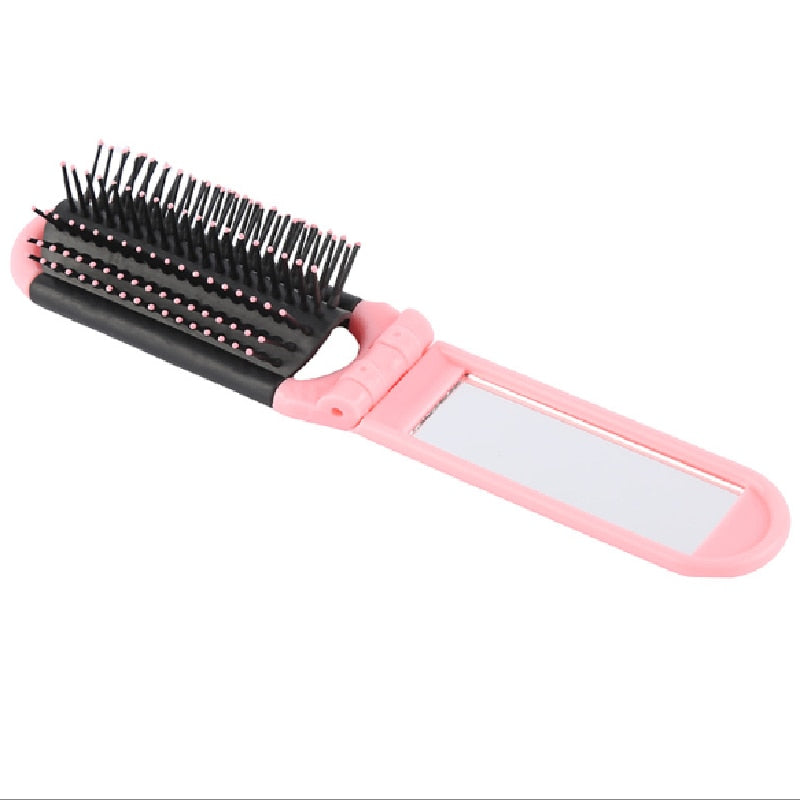 Professional Portable Foldable Hair Brush Mirror - Image 7