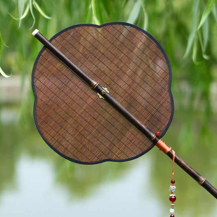Foldable Bamboo Silk Hand Fan - Image 17