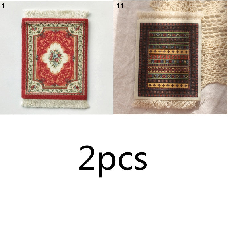 Mini Turkish Carpet Mug Coaster - Image 13