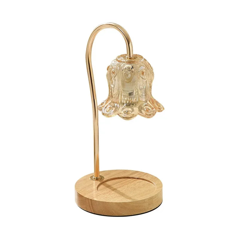 Flower-Shaped Warm Audience Candle Warmer Lamp - Image 5