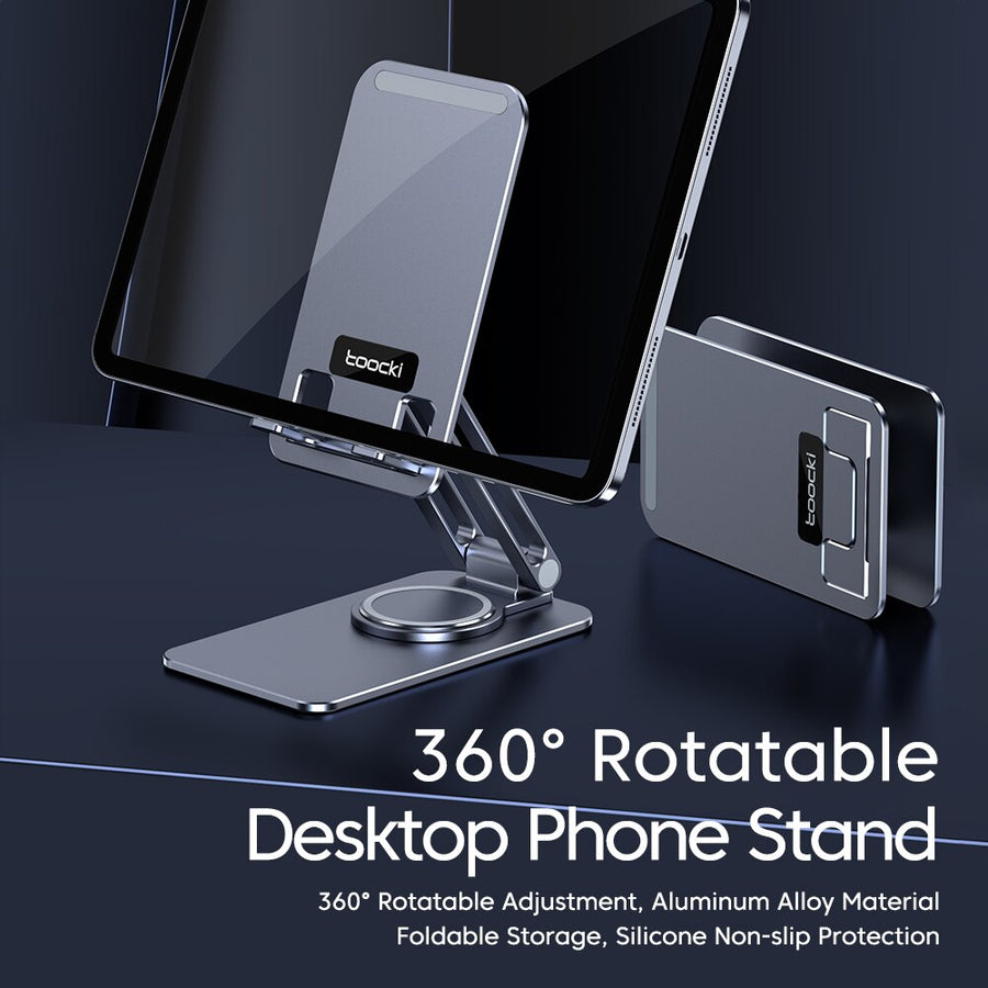 Universal Easy Fold Rotating Smartphone Holder - Image 3