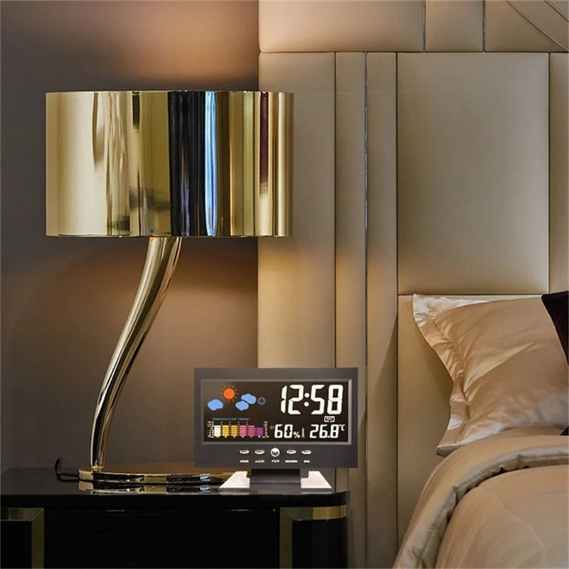 Alarm Pro LCD Weather Station Clock - Image 0